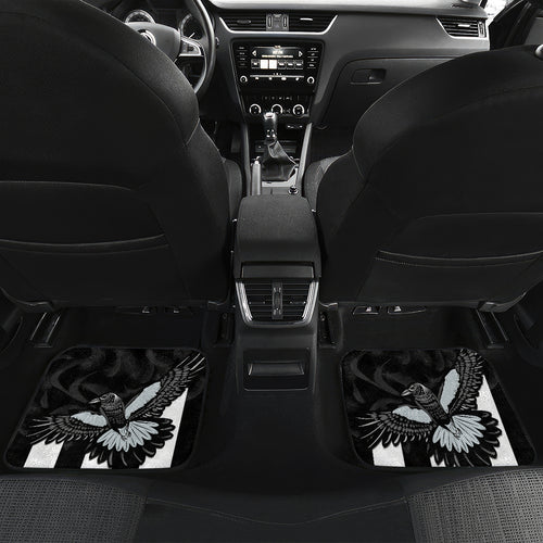 Personalised AFL Collingwood Car Mats Magpies Premiers 2023 With Trophy Proud LT14