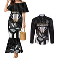 personalised-afl-collingwood-couples-matching-mermaid-dress-and-long-sleeve-button-shirts-magpies-premiers-2023-with-trophy-proud