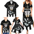 personalised-afl-collingwood-family-matching-summer-maxi-dress-and-hawaiian-shirt-magpies-premiers-2023-with-trophy-proud