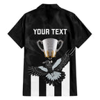 personalised-afl-collingwood-hawaiian-shirt-magpies-premiers-2023-with-trophy-proud