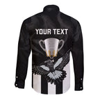 personalised-afl-collingwood-long-sleeve-button-shirt-magpies-premiers-2023-with-trophy-proud
