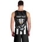 personalised-afl-collingwood-men-tank-top-magpies-premiers-2023-with-trophy-proud