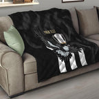 Personalised AFL Collingwood Quilt Magpies Premiers 2023 With Trophy Proud LT14