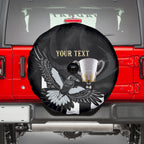 Personalised AFL Collingwood Spare Tire Cover Magpies Premiers 2023 With Trophy Proud LT14