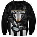personalised-afl-collingwood-sweatshirt-magpies-premiers-2023-with-trophy-proud