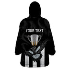 personalised-afl-collingwood-wearable-blanket-hoodie-magpies-premiers-2023-with-trophy-proud