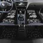 Black New Zealand Kawakawa Maori Ngaru Car Mats