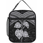 Black New Zealand Kawakawa Maori Ngaru Lunch Bag