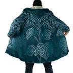 Cyan New Zealand Kawakawa Maori Ngaru Cloak