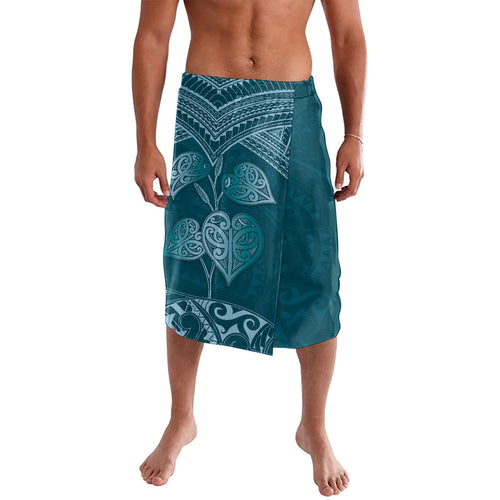 Cyan New Zealand Kawakawa Maori Ngaru Lavalava