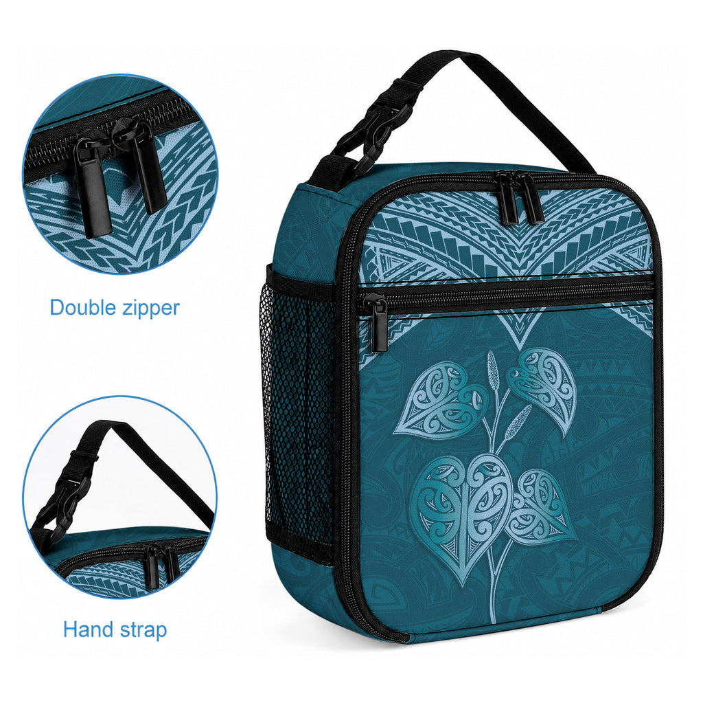 Cyan New Zealand Kawakawa Maori Ngaru Lunch Bag