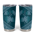 Cyan New Zealand Kawakawa Maori Ngaru Tumbler Cup