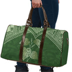 Green New Zealand Kawakawa Maori Ngaru Travel Bag