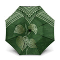 Green New Zealand Kawakawa Maori Ngaru Umbrella
