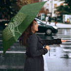 Green New Zealand Kawakawa Maori Ngaru Umbrella