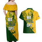 matildas-soccer-couples-matching-off-shoulder-maxi-dress-and-hawaiian-shirt-australian-indigenous-national-color