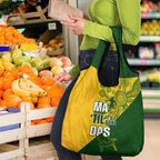 Matildas Soccer Grocery Bag Australian Indigenous National Color