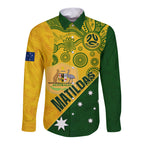matildas-soccer-long-sleeve-button-shirt-australian-indigenous-national-color