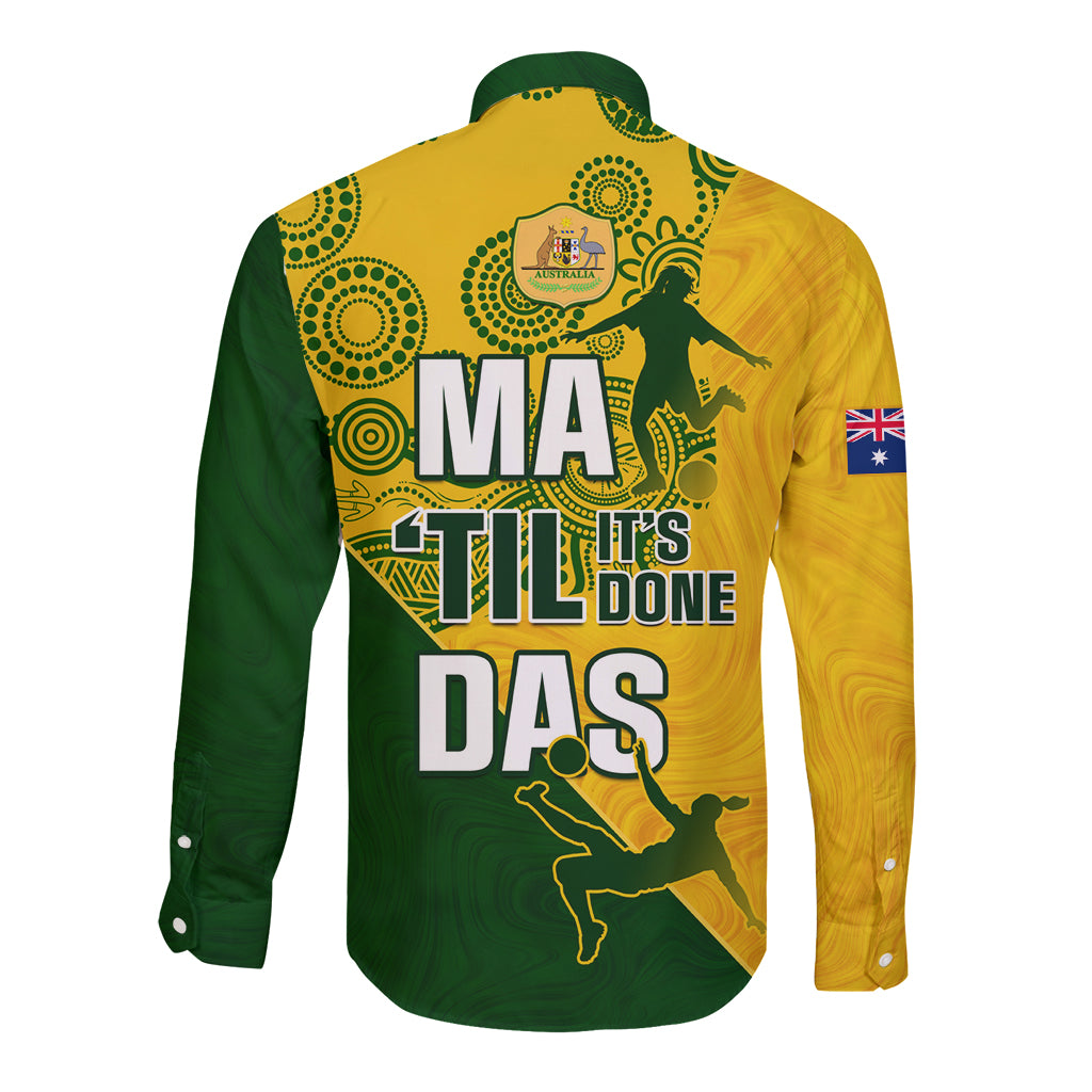 matildas-soccer-long-sleeve-button-shirt-australian-indigenous-national-color