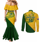custom-matildas-soccer-couples-matching-mermaid-dress-and-long-sleeve-button-shirt-australian-indigenous-national-color
