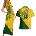 custom-matildas-soccer-couples-matching-short-sleeve-bodycon-dress-and-hawaiian-shirt-australian-indigenous-national-color