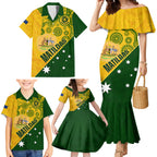 custom-matildas-soccer-family-matching-mermaid-dress-and-hawaiian-shirt-australian-indigenous-national-color