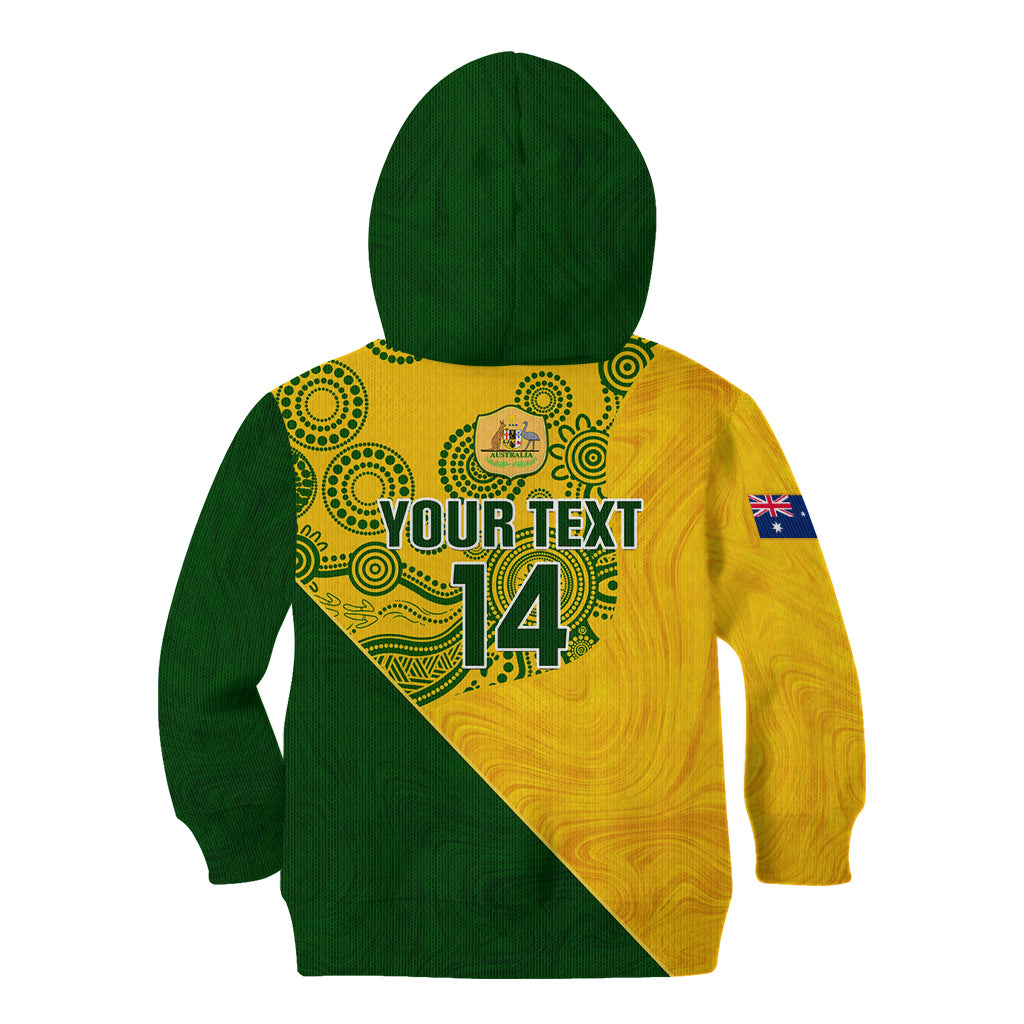custom-matildas-soccer-kid-hoodie-australian-indigenous-national-color