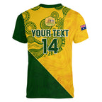 custom-matildas-soccer-women-v-neck-t-shirt-australian-indigenous-national-color