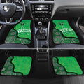Custom Melbourne Stars Car Mats Indigenous Art - Grunge Style