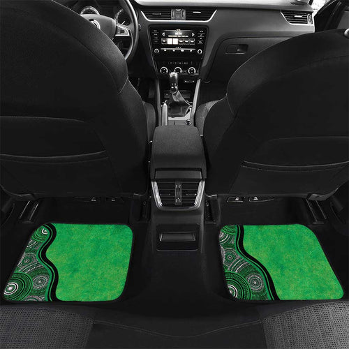 Custom Melbourne Stars Car Mats Indigenous Art - Grunge Style