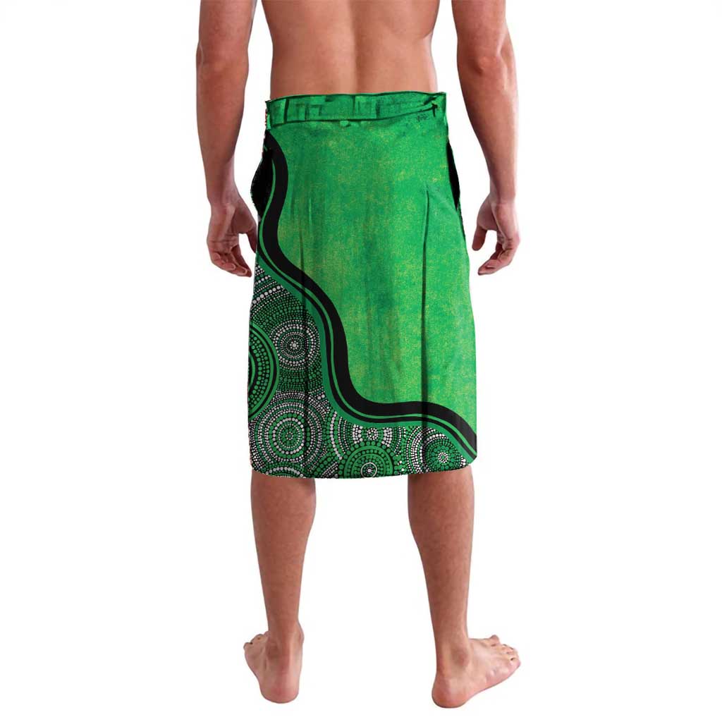 Custom Melbourne Stars Lavalava Indigenous Art - Grunge Style