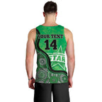 Custom Melbourne Stars Men Tank Top Indigenous Art - Grunge Style