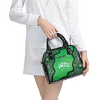 Custom Melbourne Stars Shoulder Handbag Indigenous Art - Grunge Style