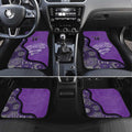 Custom Hobart Hurricanes Car Mats Indigenous Art - Grunge Style