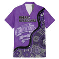 Custom Hobart Hurricanes Family Matching Mermaid Dress and Hawaiian Shirt Indigenous Art - Grunge Style