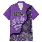 Custom Hobart Hurricanes Family Matching Mermaid Dress and Hawaiian Shirt Indigenous Art - Grunge Style