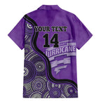 Custom Hobart Hurricanes Family Matching Mermaid Dress and Hawaiian Shirt Indigenous Art - Grunge Style