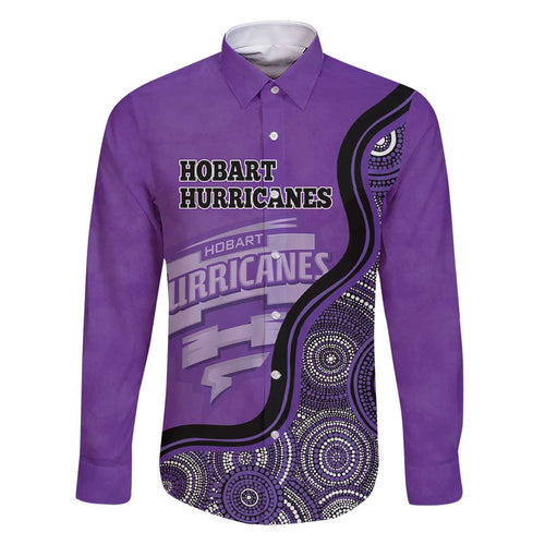 Custom Hobart Hurricanes Family Matching Short Sleeve Bodycon Dress and Hawaiian Shirt Indigenous Art - Grunge Style