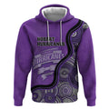 Custom Hobart Hurricanes Hoodie Indigenous Art - Grunge Style