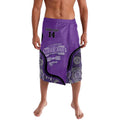 Custom Hobart Hurricanes Lavalava Indigenous Art - Grunge Style