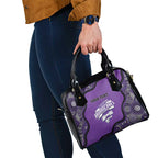 Custom Hobart Hurricanes Shoulder Handbag Indigenous Art - Grunge Style