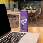 Custom Hobart Hurricanes Skinny Tumbler Indigenous Art - Grunge Style