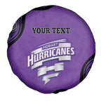 Custom Hobart Hurricanes Spare Tire Cover Indigenous Art - Grunge Style