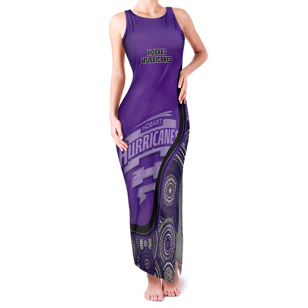 Custom Hobart Hurricanes Tank Maxi Dress Indigenous Art - Grunge Style