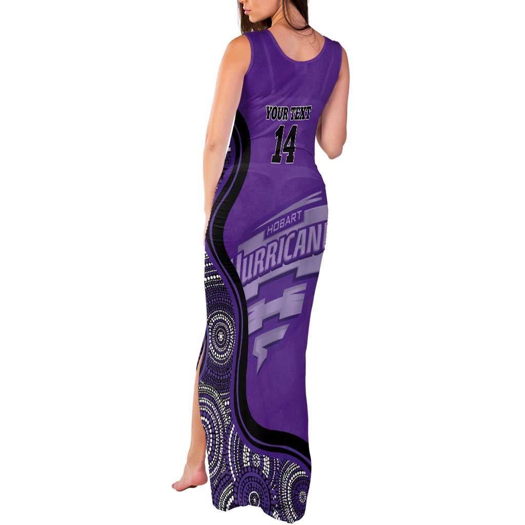 Custom Hobart Hurricanes Tank Maxi Dress Indigenous Art - Grunge Style