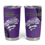 Custom Hobart Hurricanes Tumbler Cup Indigenous Art - Grunge Style