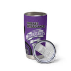 Custom Hobart Hurricanes Tumbler Cup Indigenous Art - Grunge Style