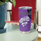 Custom Hobart Hurricanes Tumbler Cup Indigenous Art - Grunge Style