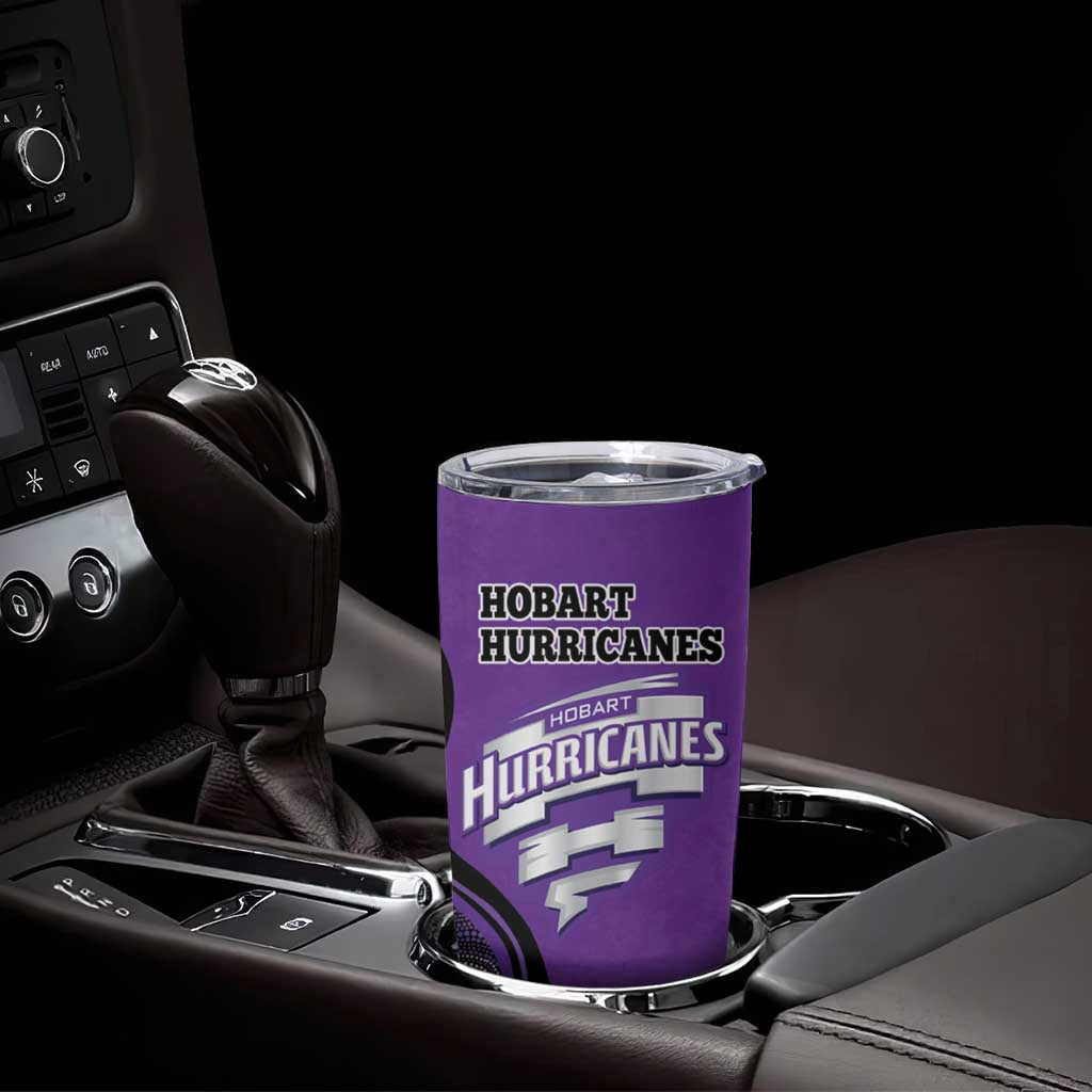 Custom Hobart Hurricanes Tumbler Cup Indigenous Art - Grunge Style