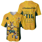 Polkinghorne Australia Matildas Baseball Jersey 2024 Thank You Polks